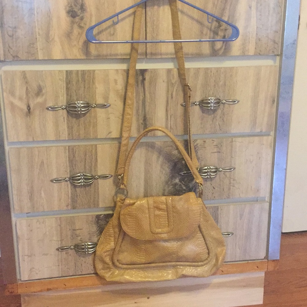 Snakeskin purse